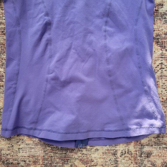 Beyond Yoga Long Curve Jacket Iris Purple XS - Picture 9 of 12